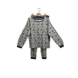 Harry Potter Gray PJ Set Women’s Size Large The Wizarding World